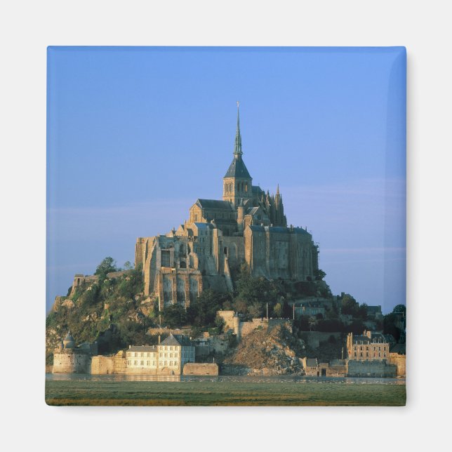 Mont St Michel, Manche, Normandie, Frankreich Magnet (Vorne)