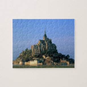 Mont St Michel, Manche, Normandie, Frankreich Puzzle