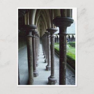 Mont St Michel, Normandie, Frankreich Postkarte
