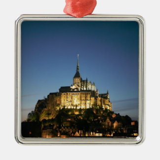 Mont St Michel Ornament Aus Metall