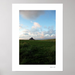 MONT ST MICHEL Poster