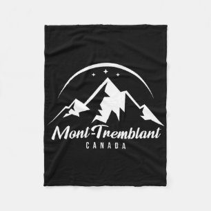 Mont tremblant Canada Ski Resort Skifahren Snowboa Fleecedecke