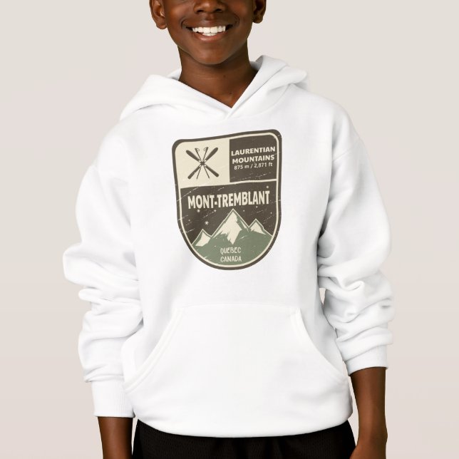 Mont-Tremblant Laurentian Mountains Kanada  Hoodie (Vorderseite)