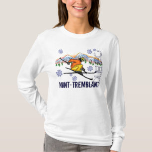 Mont Tremblant Quebec Damen Hoodie T-Shirt
