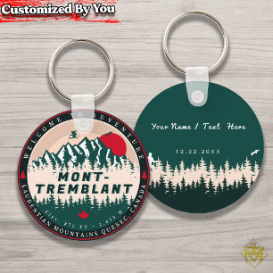 Mont-Tremblant Quebec Laurentian Mountains Kanada Schlüsselanhänger