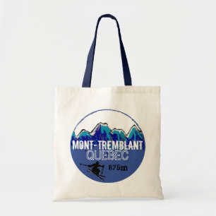 Mont Tremblant Quebec Ski Blue Mehrwegtasche Tragetasche