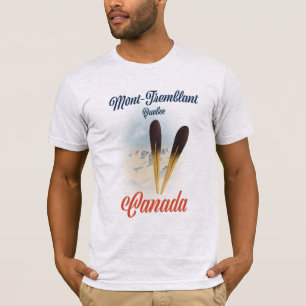 Mont-Tremblant Québec Ski Poster. T-Shirt