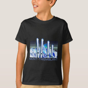Mont-tremblant-Ski-Zubehör Retro Mont-tremblan T-Shirt