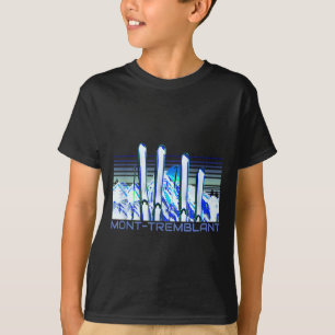 Mont-Tremblant-Ski-Zubehör Retro Mont-Tremblant T-Shirt