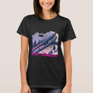 Mont-tremblant Skifahren - Vintage Style Mont-trem T-Shirt