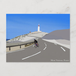 Mont Ventoux digitale zeichnend Postkarte