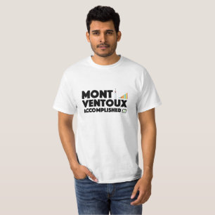 Mont Ventoux erreichtes T-Shirt