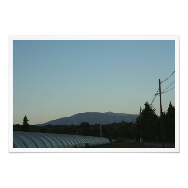 Mont Ventoux Fotodruck (Vorne)