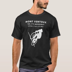 Mont Ventoux Road Cycling Summit Climb T-Shirt