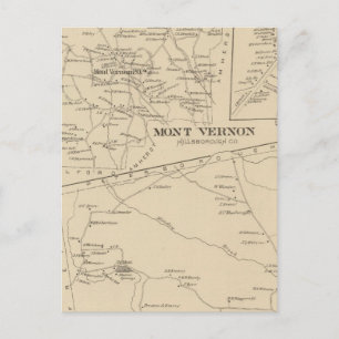 Mont Vernon, Sharon Postkarte