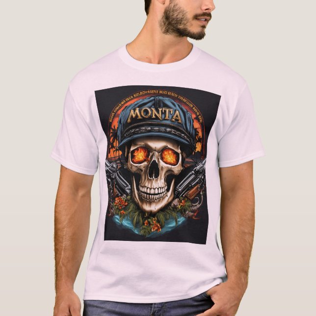 "Monta Beach" T-Shirt (Vorderseite)