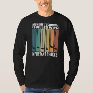 Montag bis Sonntag mit wichtigen Entscheidungen ge T-Shirt