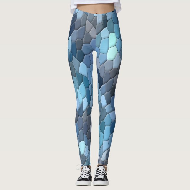 Montag Blues.. Leggings (Vorderseite)