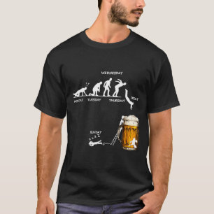 Montag Dienstag Donnerstag Freitag Samstag Sonntag T-Shirt