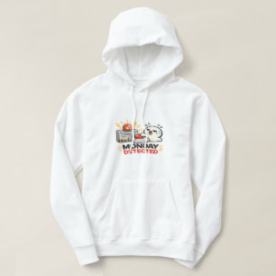 Montag Erkannt - Lustiger Müder Charakter Alarm Hoodie