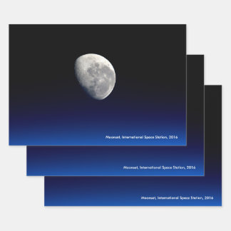 Montag, Internationale Raumstation, 2016 Geschenkpapier Set