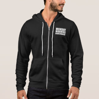 Montag Morgen Hunchback Novelty Football Hoodie