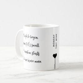 Montag - Motivierend Angebot Kaffeetasse