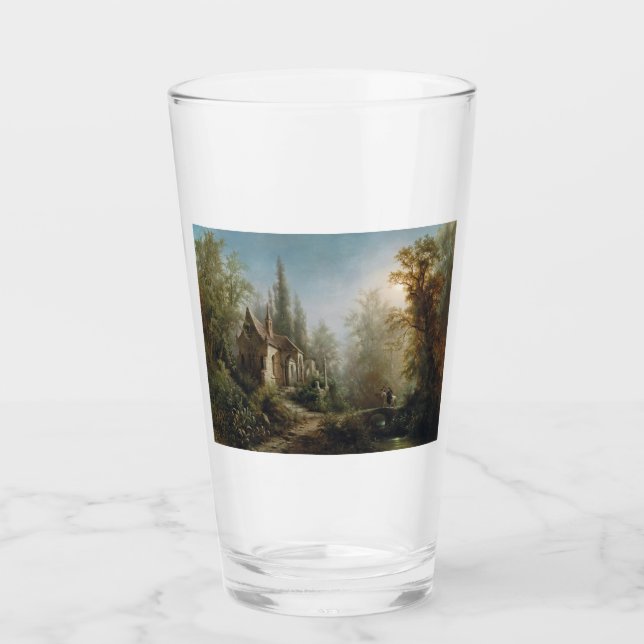 Montag Nacht über Kapelle und Reiter Glas (Vorderseite)