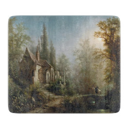 Montag Nacht über Kapelle und Reiter Schneidebrett