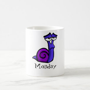 Montag Sad Snail Kaffeetasse