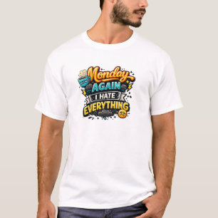 Montag schon wieder hasse ich einfach alles T-Shirt