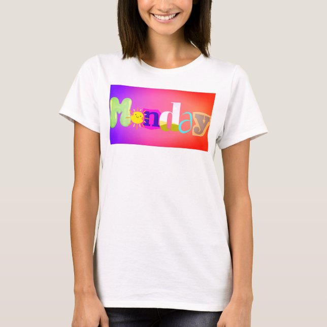 Montag T-Shirt (Vorderseite)