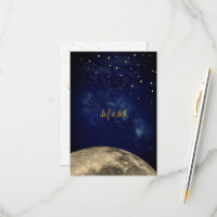 Montag und Nacht Sky Blue Gold Monogram UAWG
