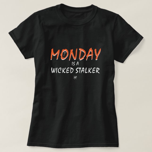 Montag Witz v2 T-Shirt (Design vorne)