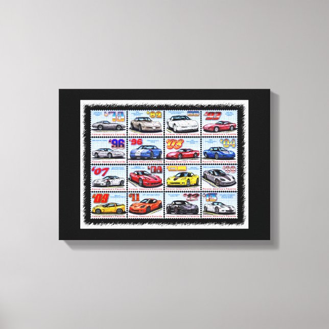 Montage der Sonderausgabe 1978-2013 Leinwanddruck (Vorderseite)