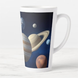 Montage des Sonnensystems Milchtasse