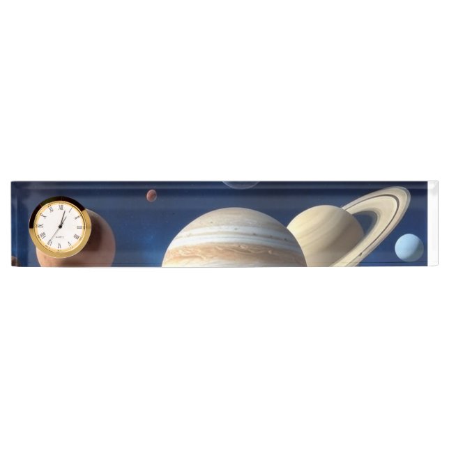 Montage des Sonnensystems Namensplakette (Vorderseite)
