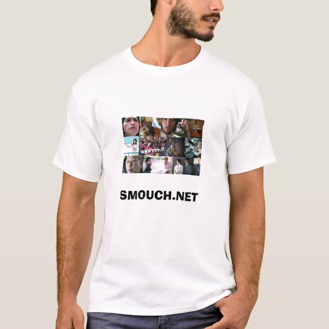 Montage, SMOUCH.NET T-Shirt (Vorderseite)