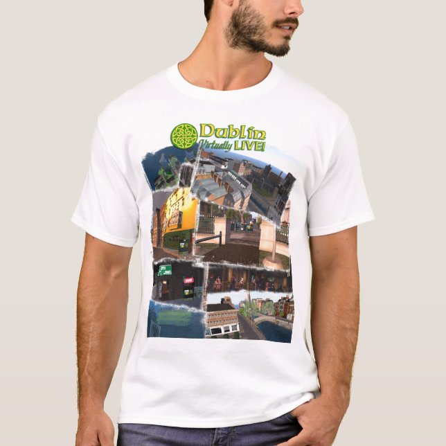 Montagebild Dublins VL T-Shirt (Vorderseite)