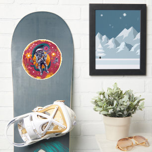 Montagemöglichkeit im Weltraum - Unglaublich witzi Aufkleber