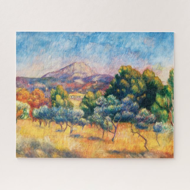 Montagne Sainte-Victoire (Paysage) Renoir Puzzle (Horizontal)