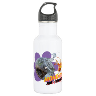 Montags, habe ich recht? edelstahlflasche