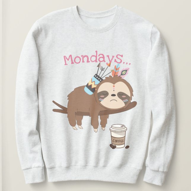 Montags Sweatshirt (Design vorne)
