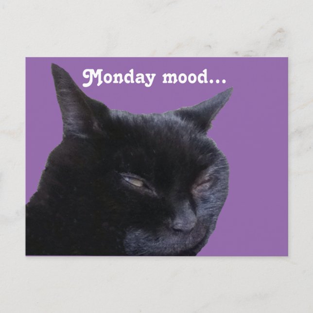 Montagsstimmung nach Postkarte (Vorderseite)