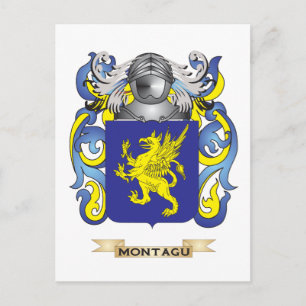 Montagu-Wappen (Familienwappen) Postkarte