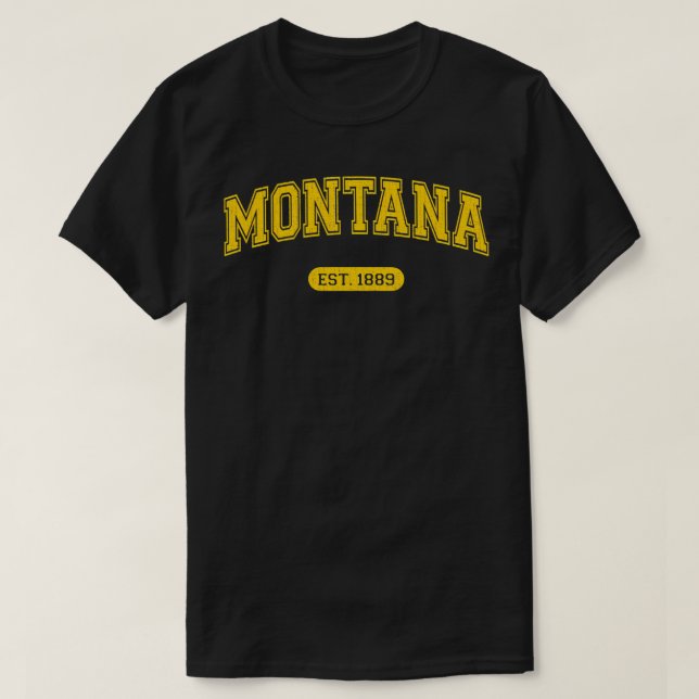 Montana 1889 T-Shirt (Design vorne)