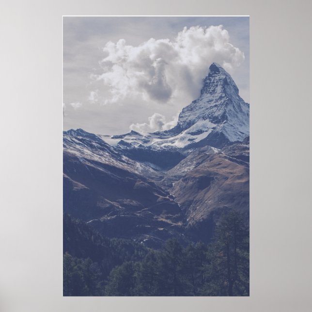 Montaña 24 x 36 poster (Vorne)