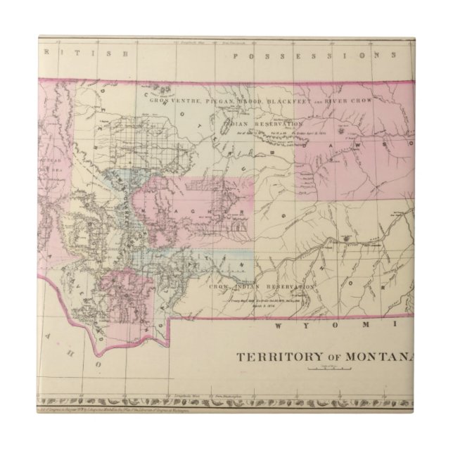 Montana 2 fliese (Vorderseite)