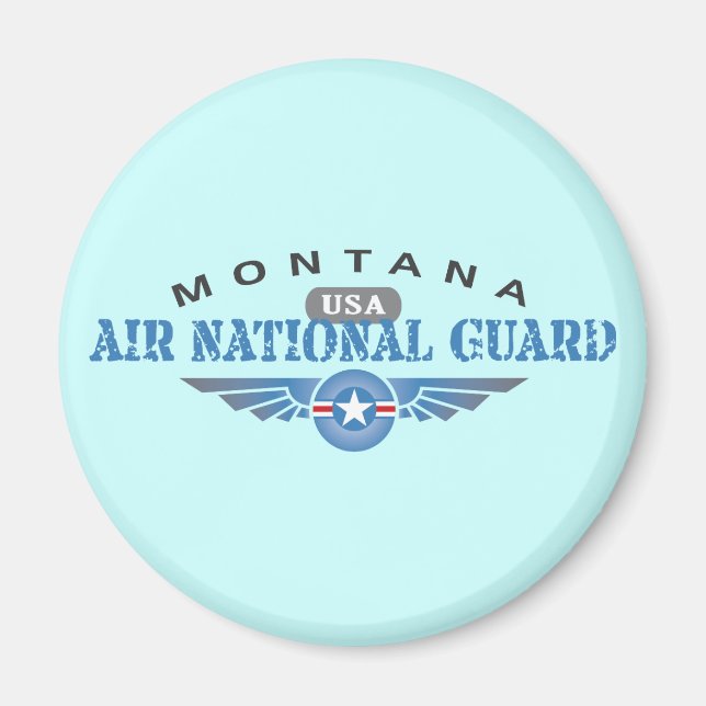 Montana Air National Guard Magnet (Vorne)