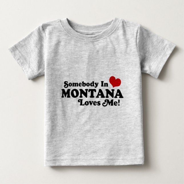 Montana Baby T-shirt (Vorderseite)
